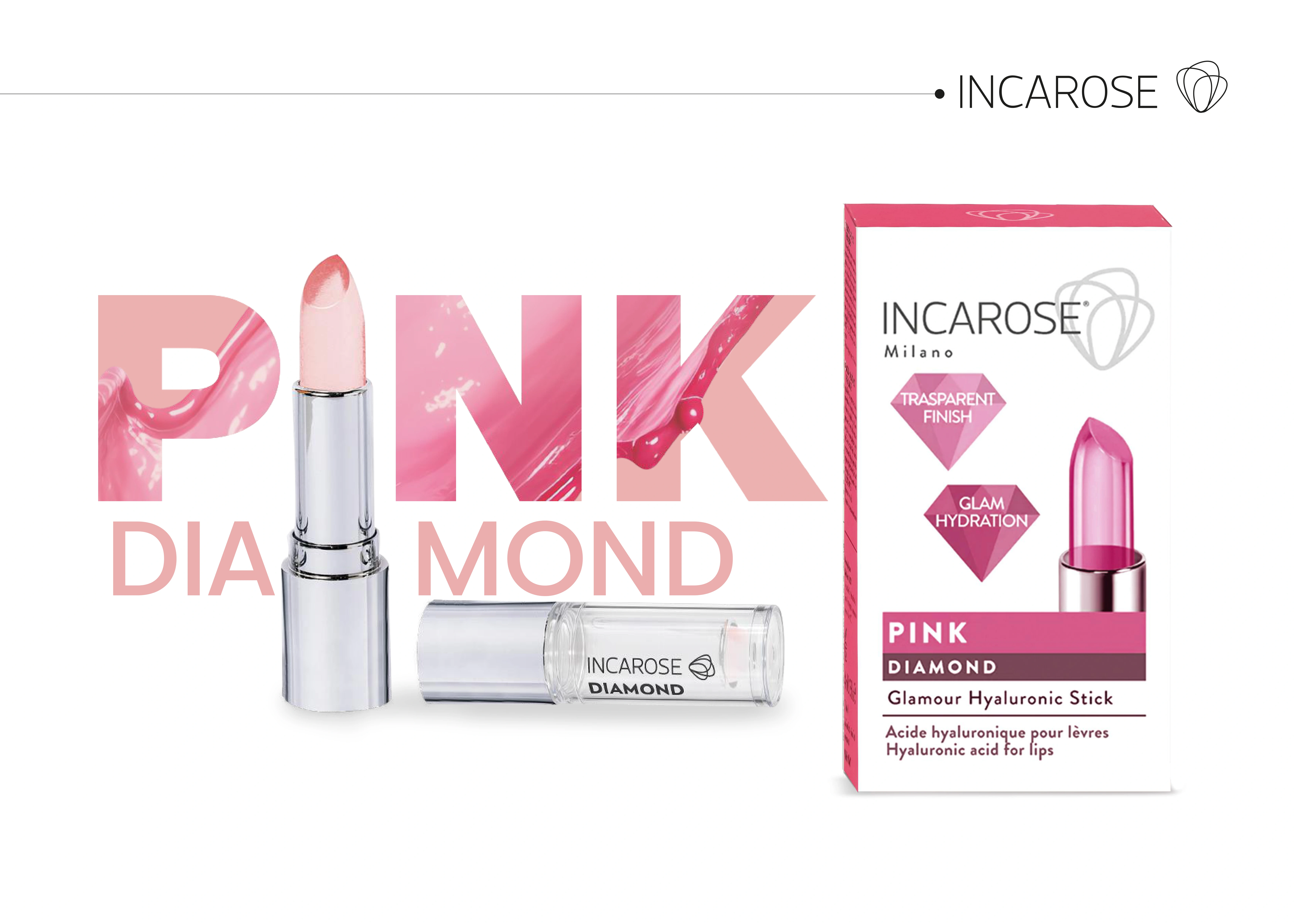 Incarose Milano Pink Diamond — Hyaluronic Acid — description